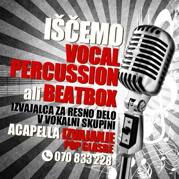 PRIDRUŽI SE ACAPPELLA SKUPINI!